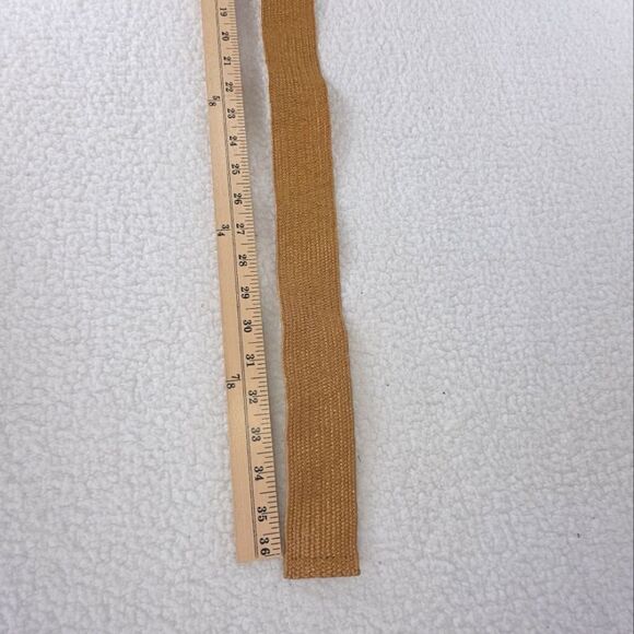 Chic Woven Straw Belt with Tortoiseshell Buckle - Picture 7 of 9